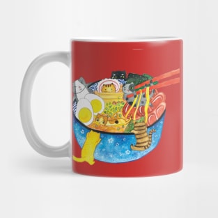 Cat Ramen Mug